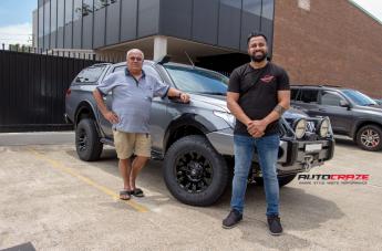 MITSUBISHI TRITON VAPOR MATTE BLACK